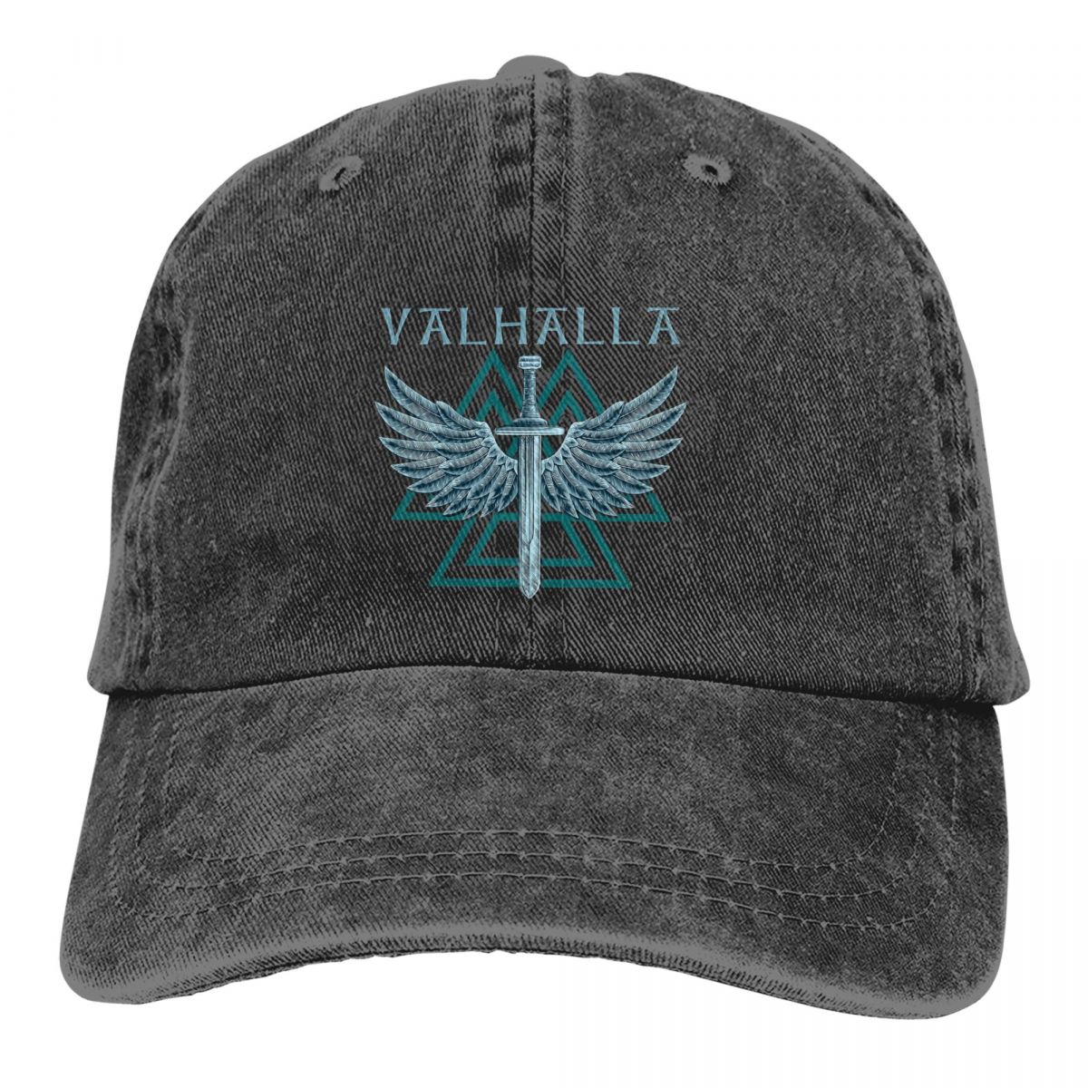 Golf Cap Dad - Washed Men's Baseball Cap Norse Legends