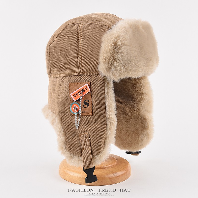 Trapper Hat Ear Flap - Men Women Winter Thick Trapper Hat