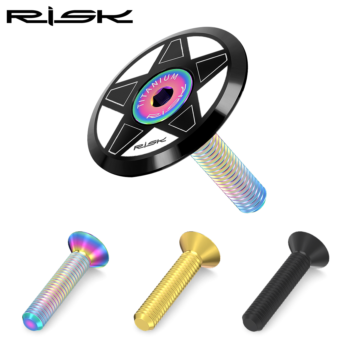 RISK 1pc Bicycle Titanium Allo - Snapback Hat Flat 评论和价格