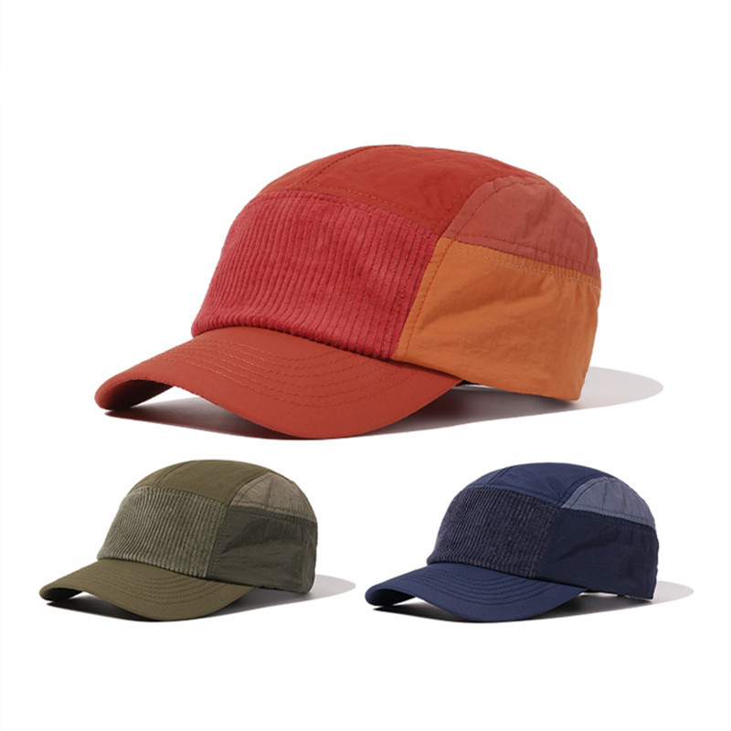 5 Panel Street Style Workwear  - Corduroy Cap 5 Panel 评论和价格