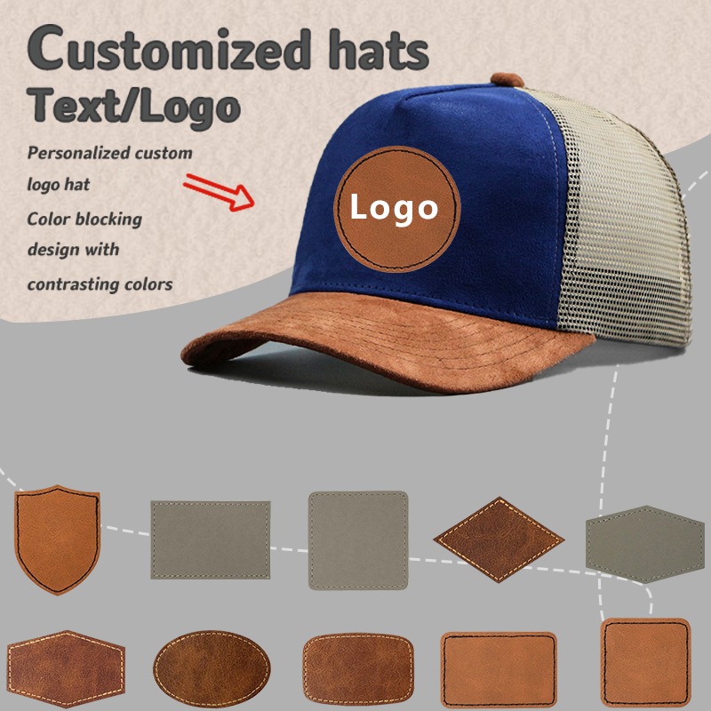 Leather Label Custom Logo Five - Baseball Cap Structured 评论和价格