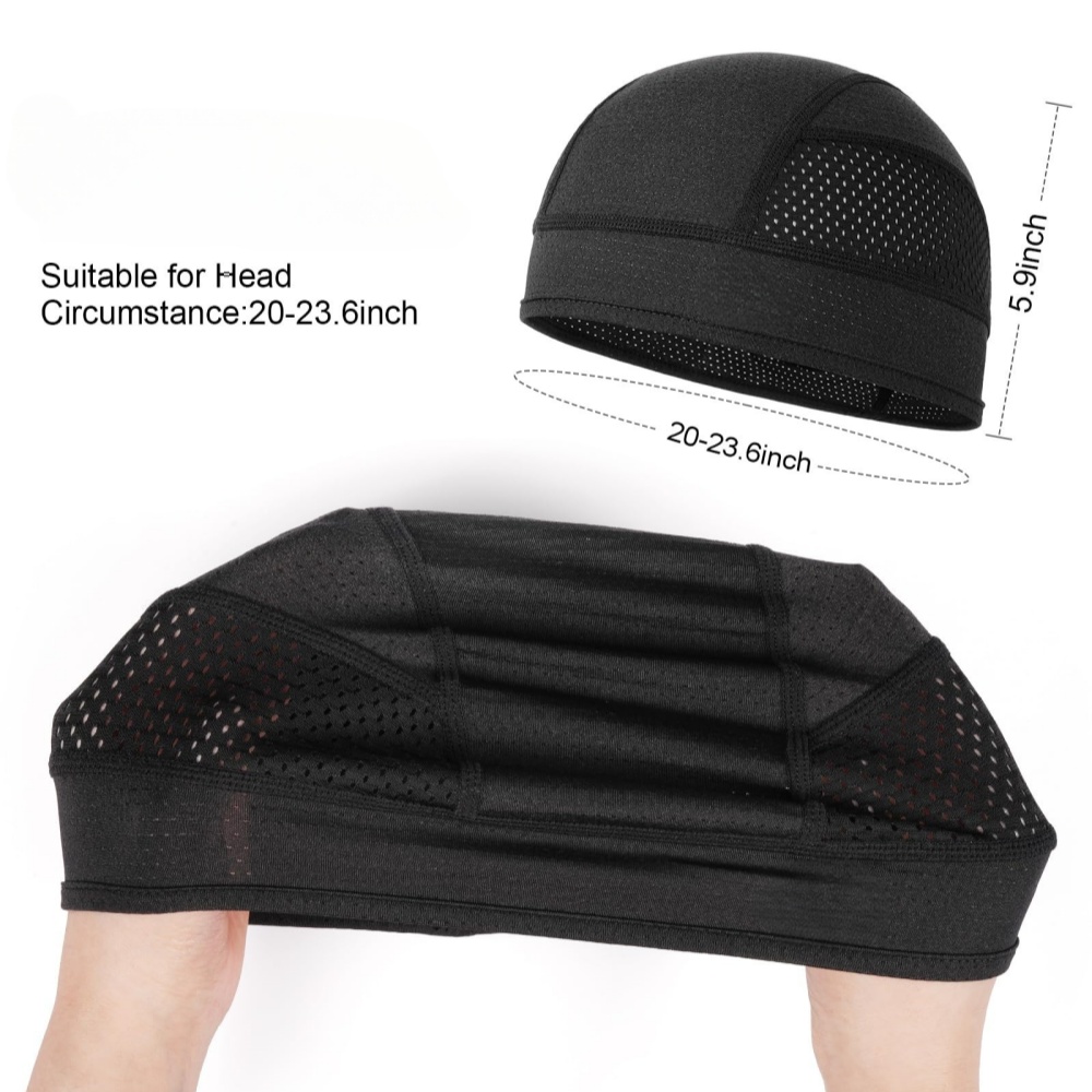 Summer Mesh Thin Vents Beanie  - Skull Cap Helmet Liner 评论和价格