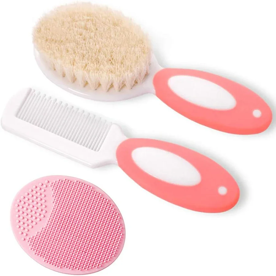 Baby Hair Brush Set for Newbor - Swim Hat Silicone 评论和价格