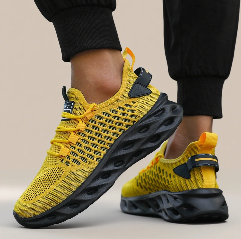 Men's Walking Shoes Are Breath - Running Cap Lightweight 评论和价格