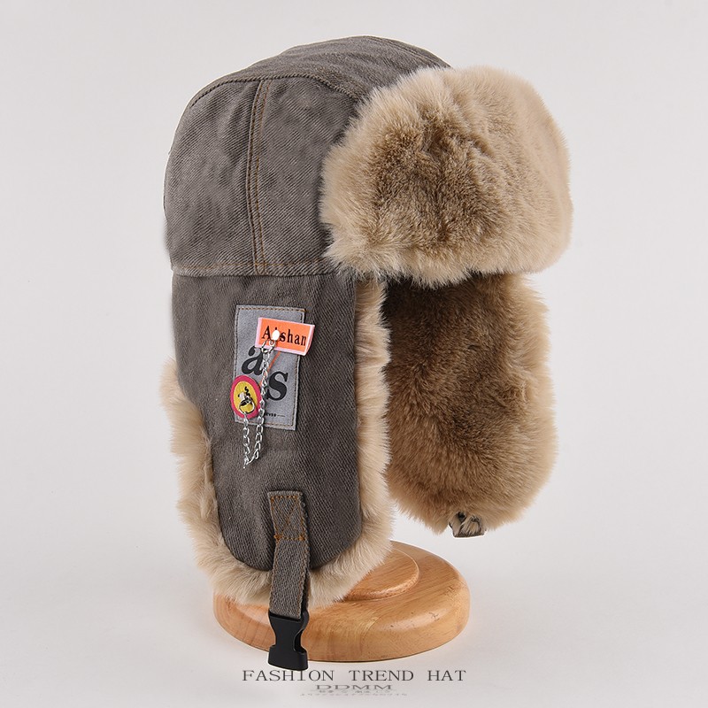 Men Women Winter Thick Trapper - Trapper Hat Ear Flap 评论和价格