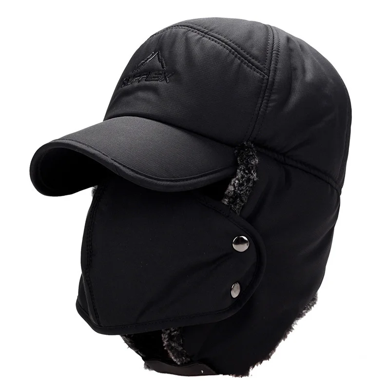 Winter Fur Warm Windproof Hat  - Trapper Hat Ear Flap 评论和价格