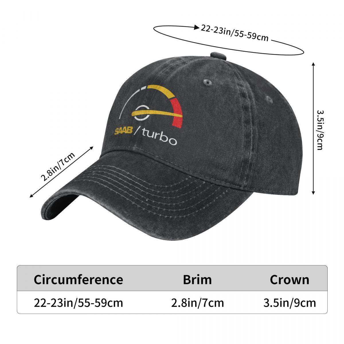 Washed Men's Baseball Cap Turb - Golf Cap Dad 评论和价格