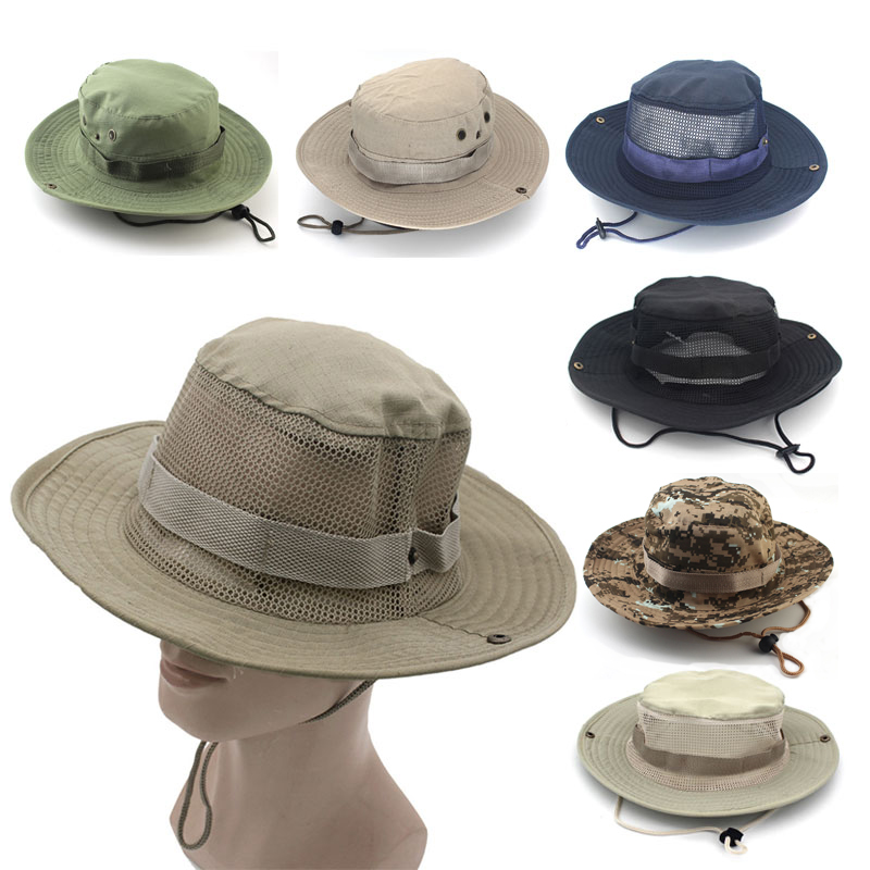 Men & Women Sun Hat Camouflage - Boonie Hat Tactical 评论和价格