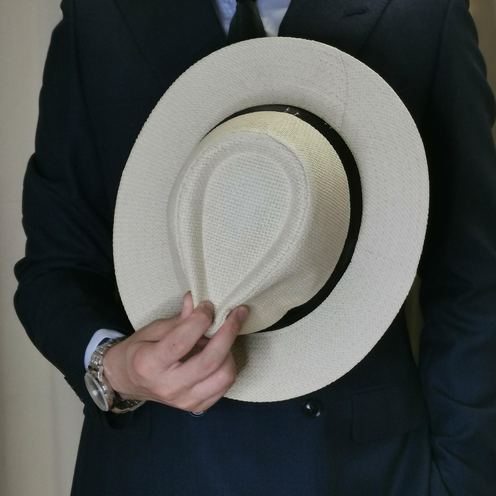 Men Summer Panama Straw Hat Na - Cowboy Hat Straw 评论和价格