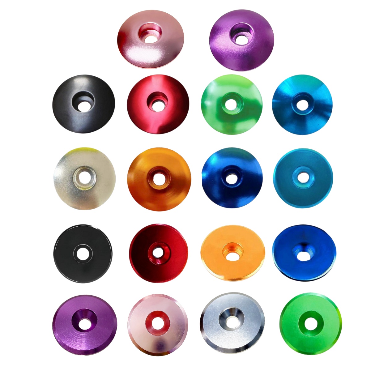 1-1/8 Inch Aluminum Bike Heads - Snapback Hat Flat 评论和价格