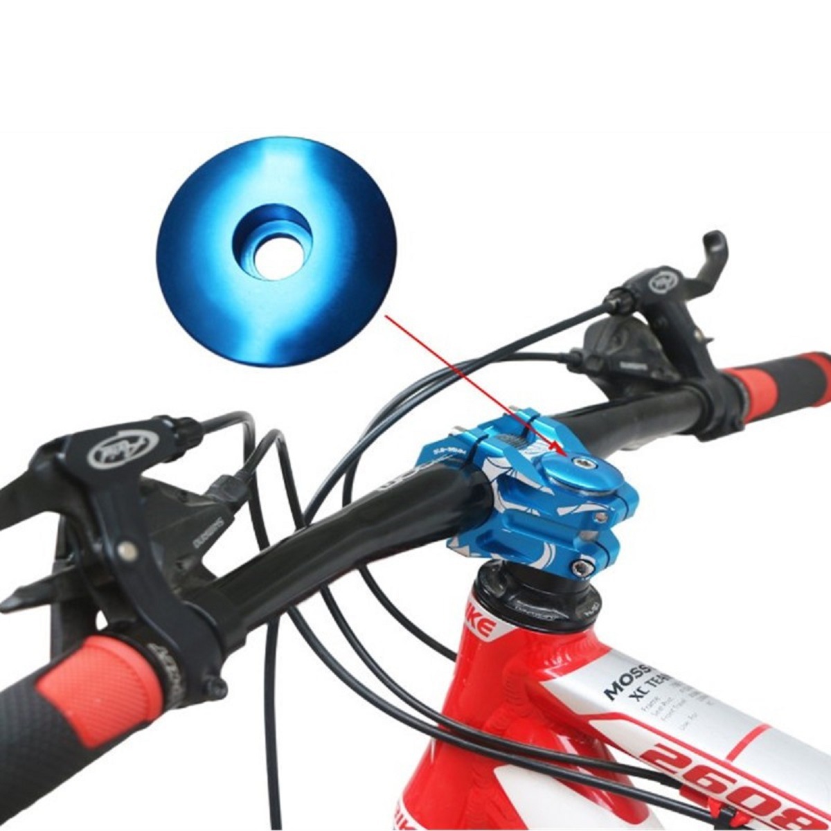 1-1/8 Inch Aluminum Bike Heads - Snapback Hat Flat 评论和价格