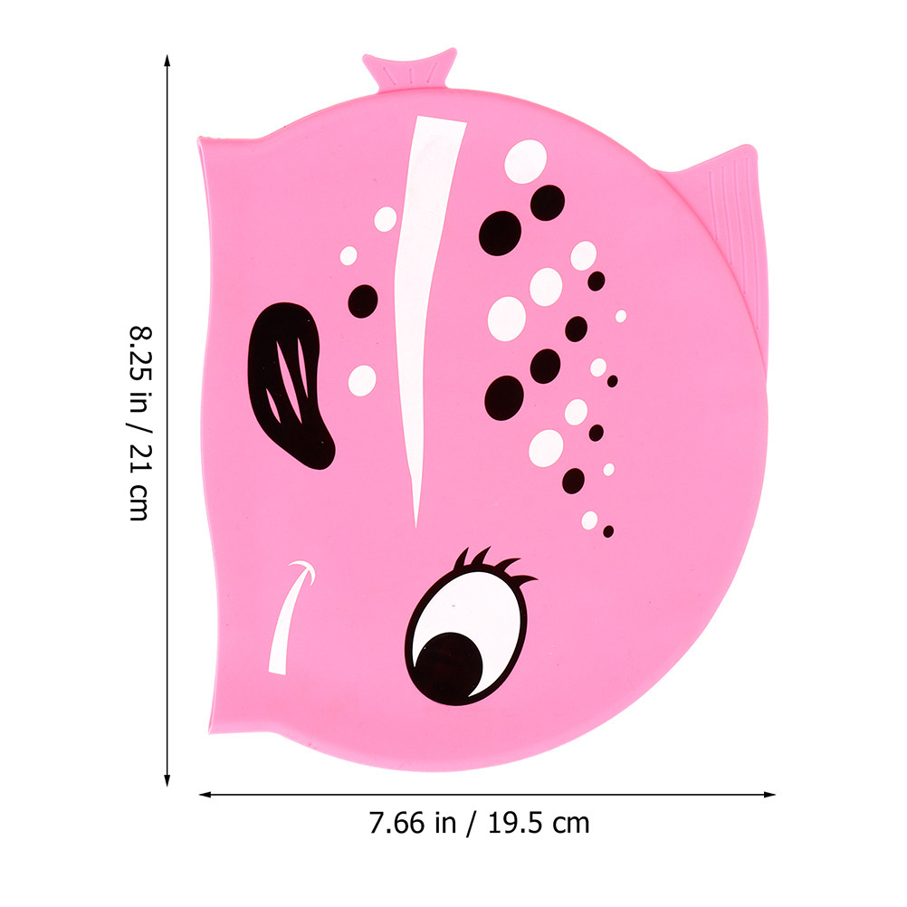 2Pcs Childrens Silicone Swimmi - Swim Hat Silicone 评论和价格