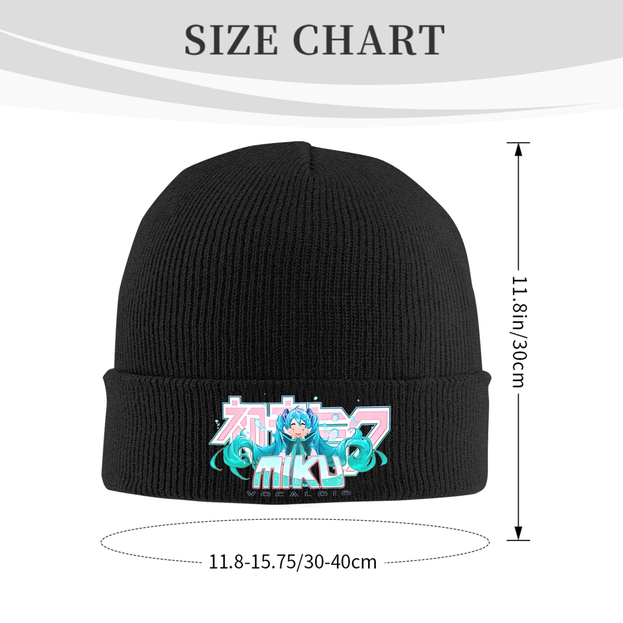 Hatsune Miku  Rib Knit Cuffed  - Beanie Cuffed Knit 评论和价格