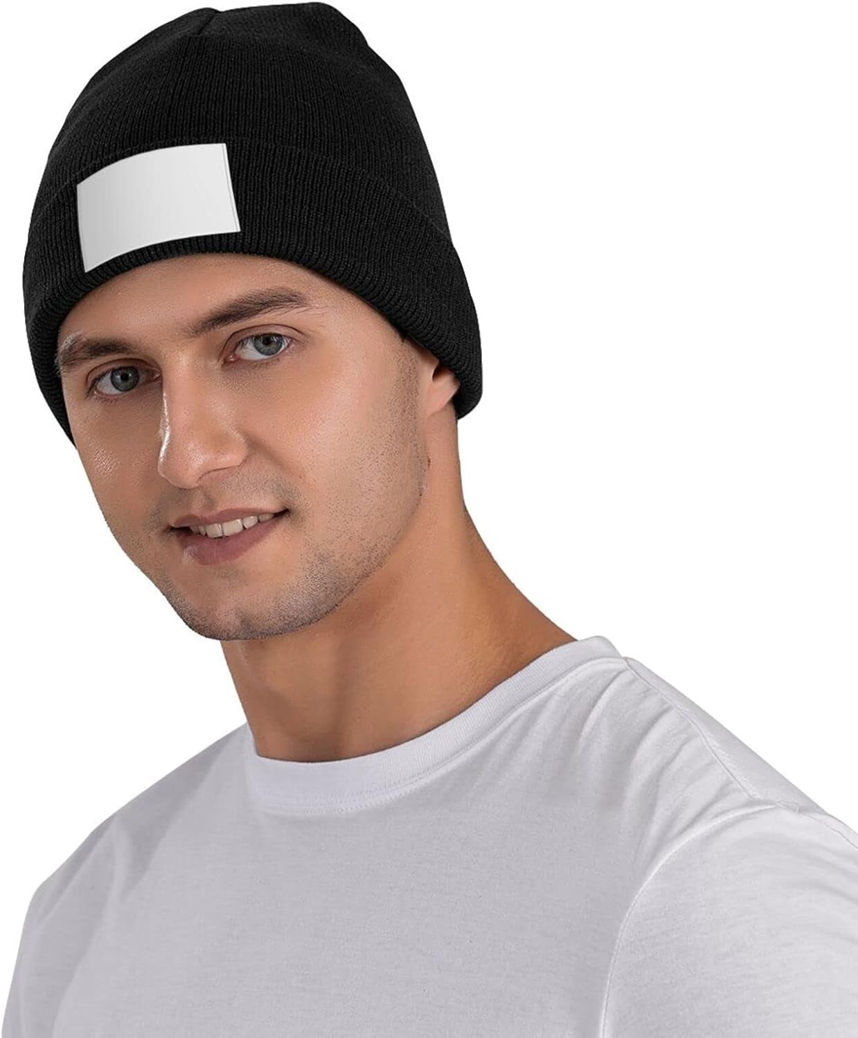German Shepherd With Heart Bea - Beanie Cuffed Knit 评论和价格