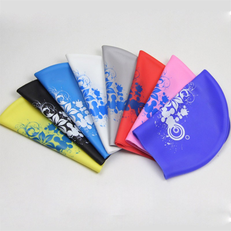 Silicone Swimming Cap for Long - Swim Hat Silicone 评论和价格