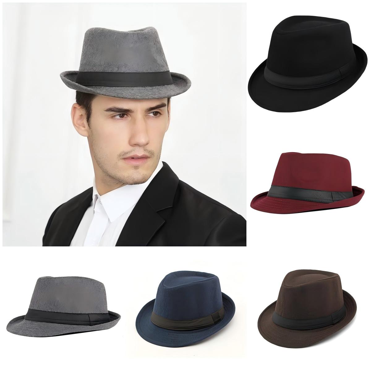 Hat for Men New Autumn Winter  - Fedora Hat Wool 评论和价格