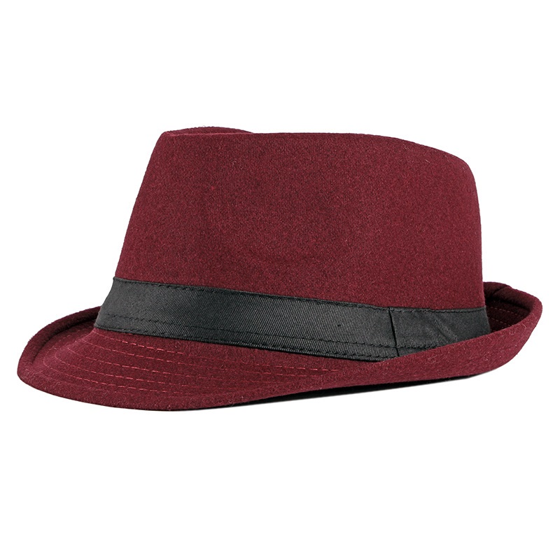 Hat for Men New Autumn Winter  - Fedora Hat Wool 评论和价格