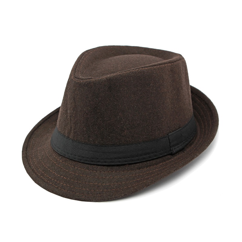 Hat for Men New Autumn Winter  - Fedora Hat Wool 评论和价格