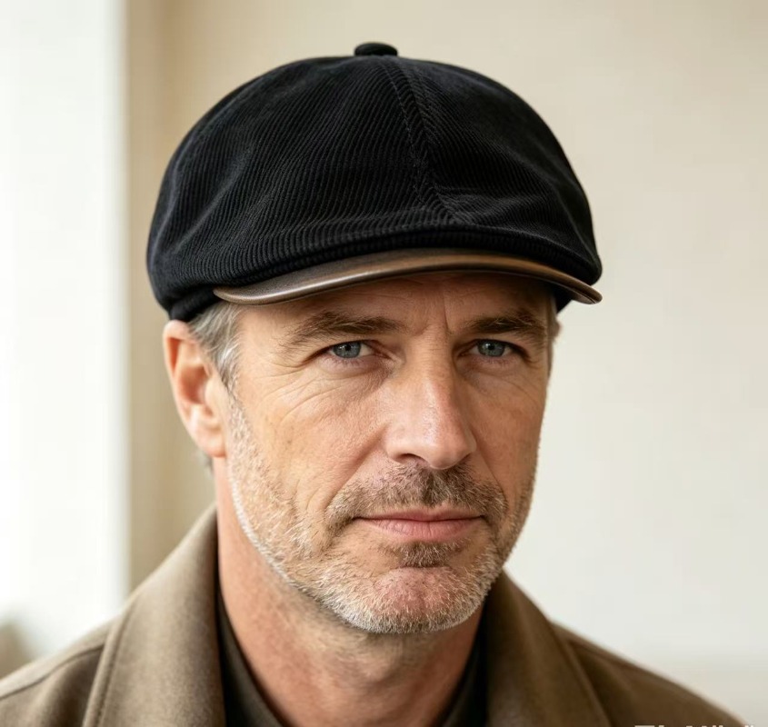 Mens Vintage Corduroy Newsboy  - Newsboy Cap Ivy 评论和价格