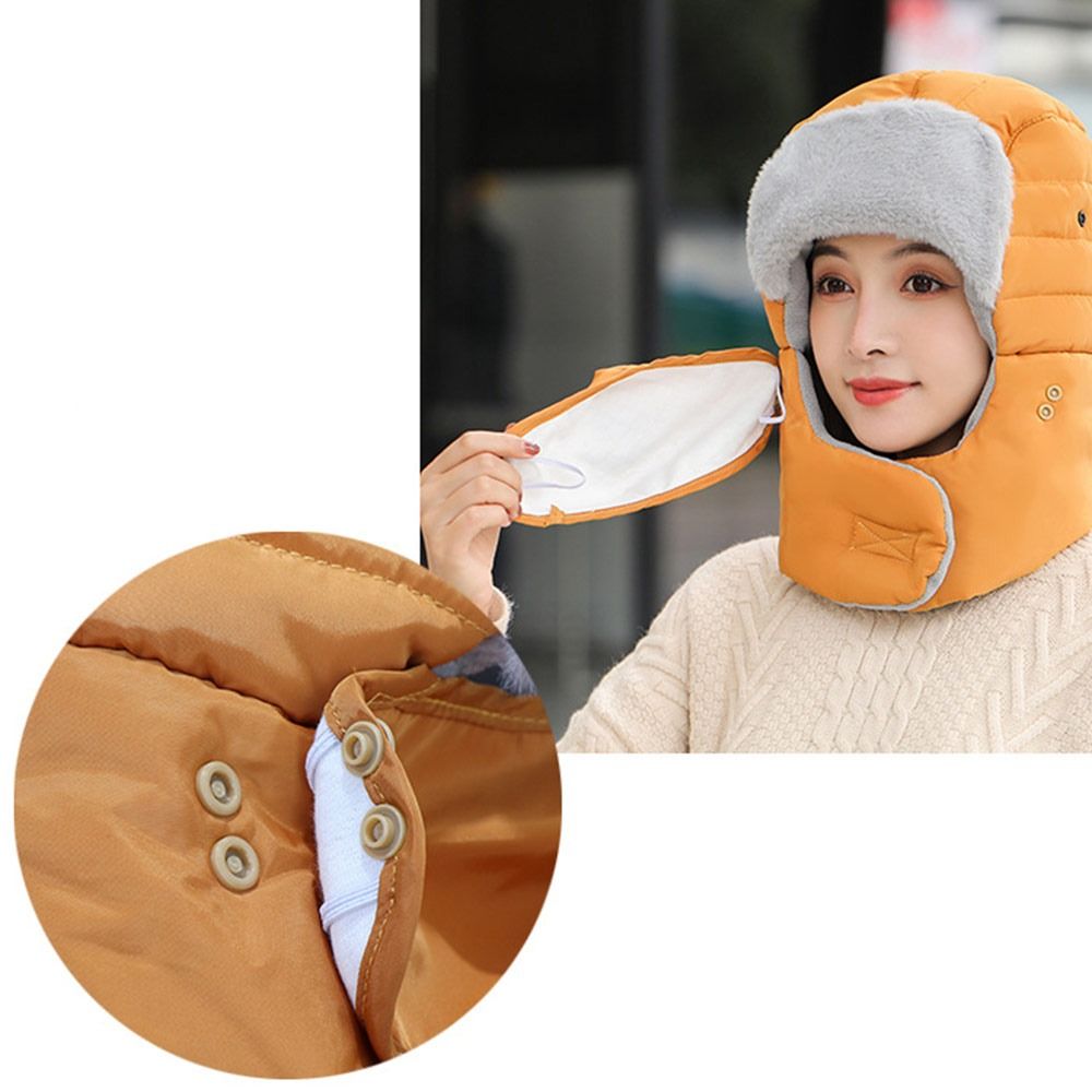 Cold Protection With Anti Fog  - Winter Trapper Hat 评论和价格