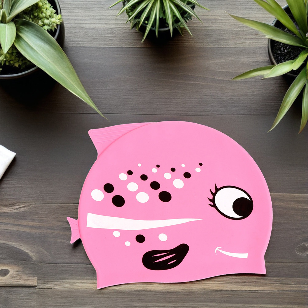 2Pcs Childrens Silicone Swim C - Swim Hat Silicone 评论和价格