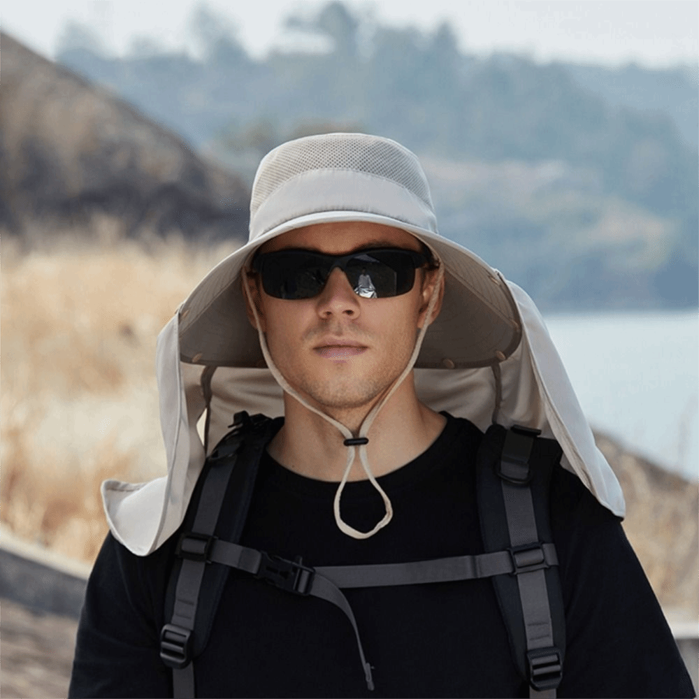 Fashion Cloth Men Sun Hat Big  - Visor Sun Hat 评论和价格