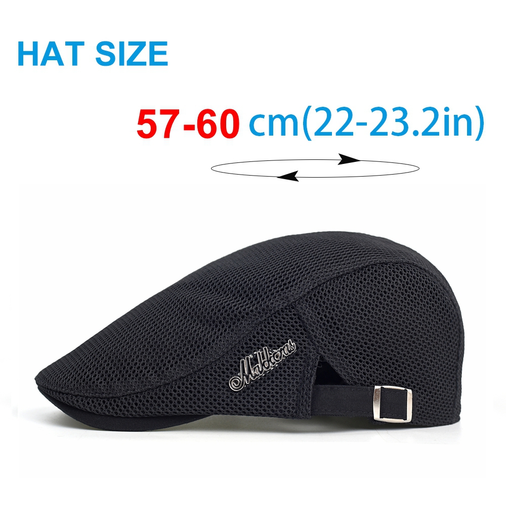 Spring Summer Breathable Mesh  - Newsboy Cap Ivy 评论和价格