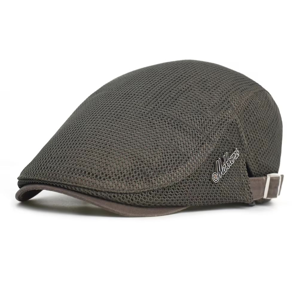 Spring Summer Breathable Mesh  - Newsboy Cap Ivy 评论和价格