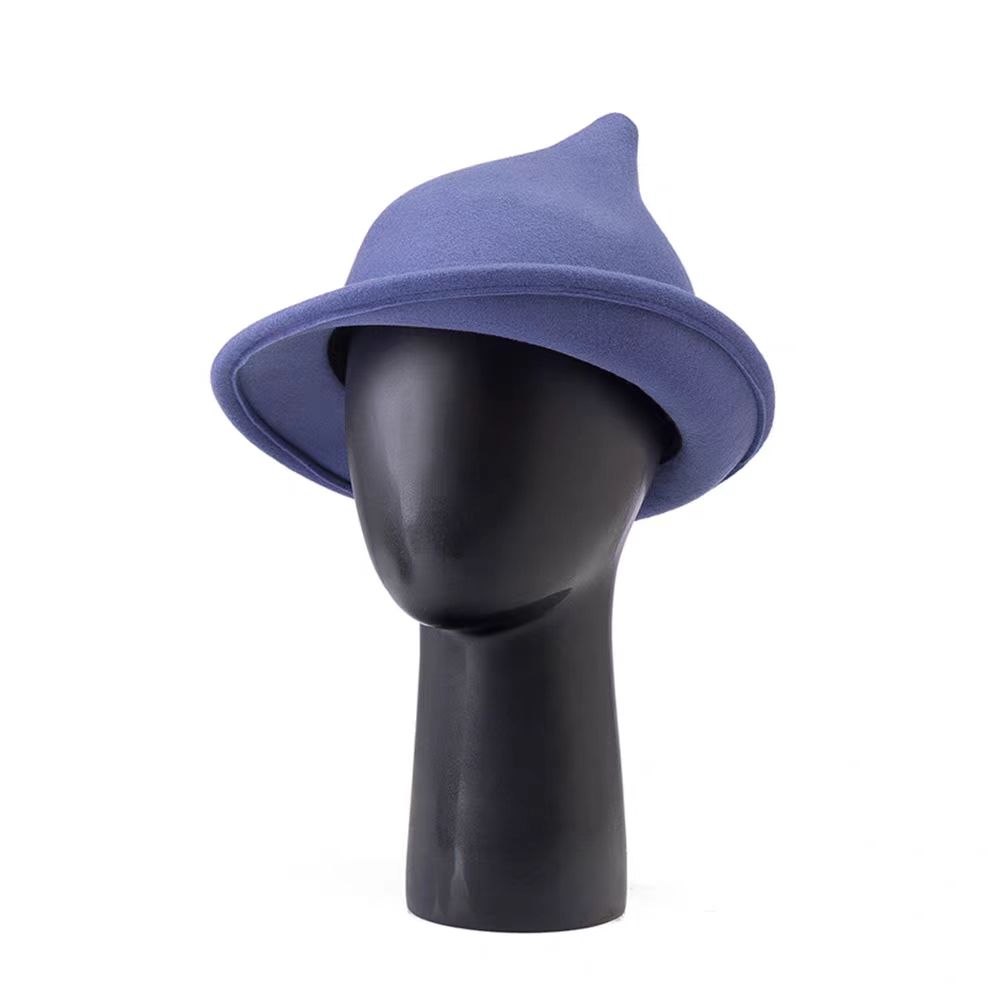 100% Wool Modern Witch Hat Hal - Fedora Hat Wool 评论和价格
