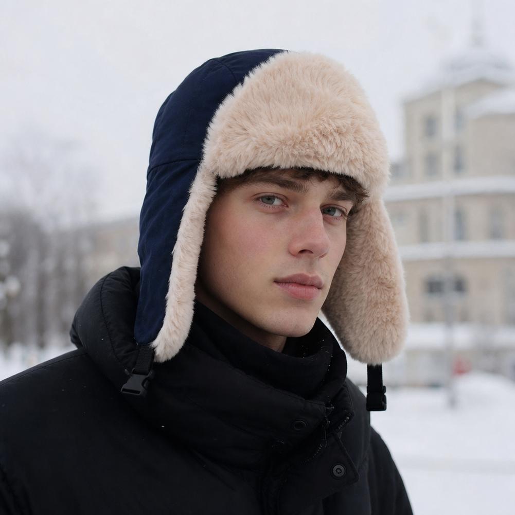Winter Trapper Hat Thick Plush - Winter Trapper Hat 评论和价格