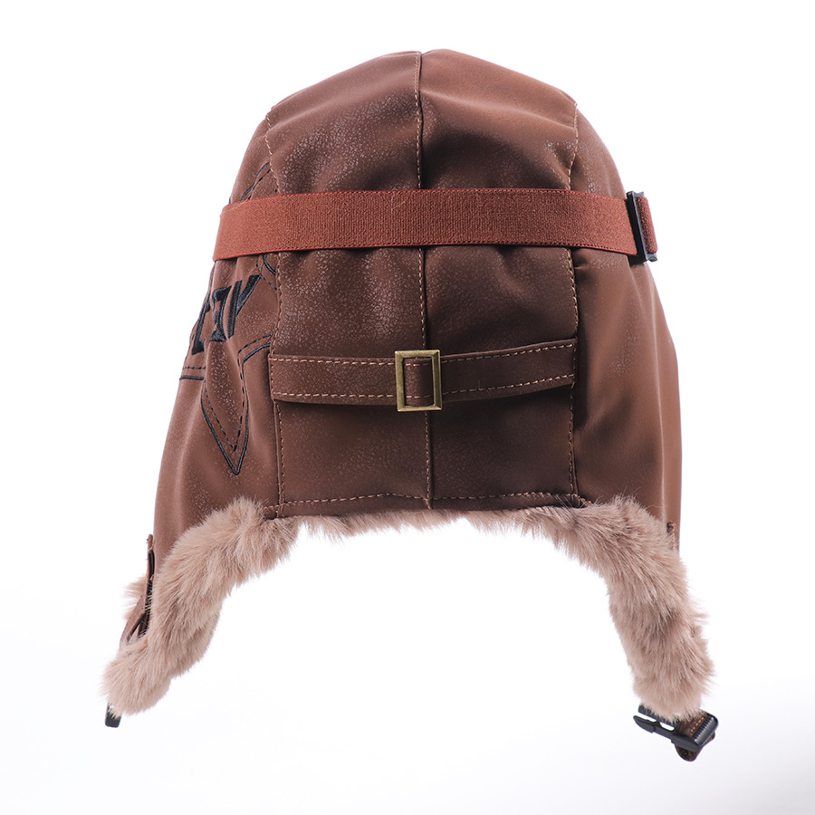 Men Women Vintage Harley Pilot - Trapper Hat Ear Flap 评论和价格