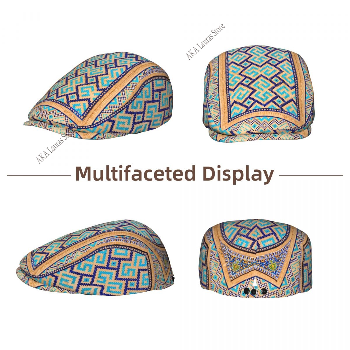 Newsboy Cap Peaky Octagonal Ha - Newsboy Cap Ivy 评论和价格