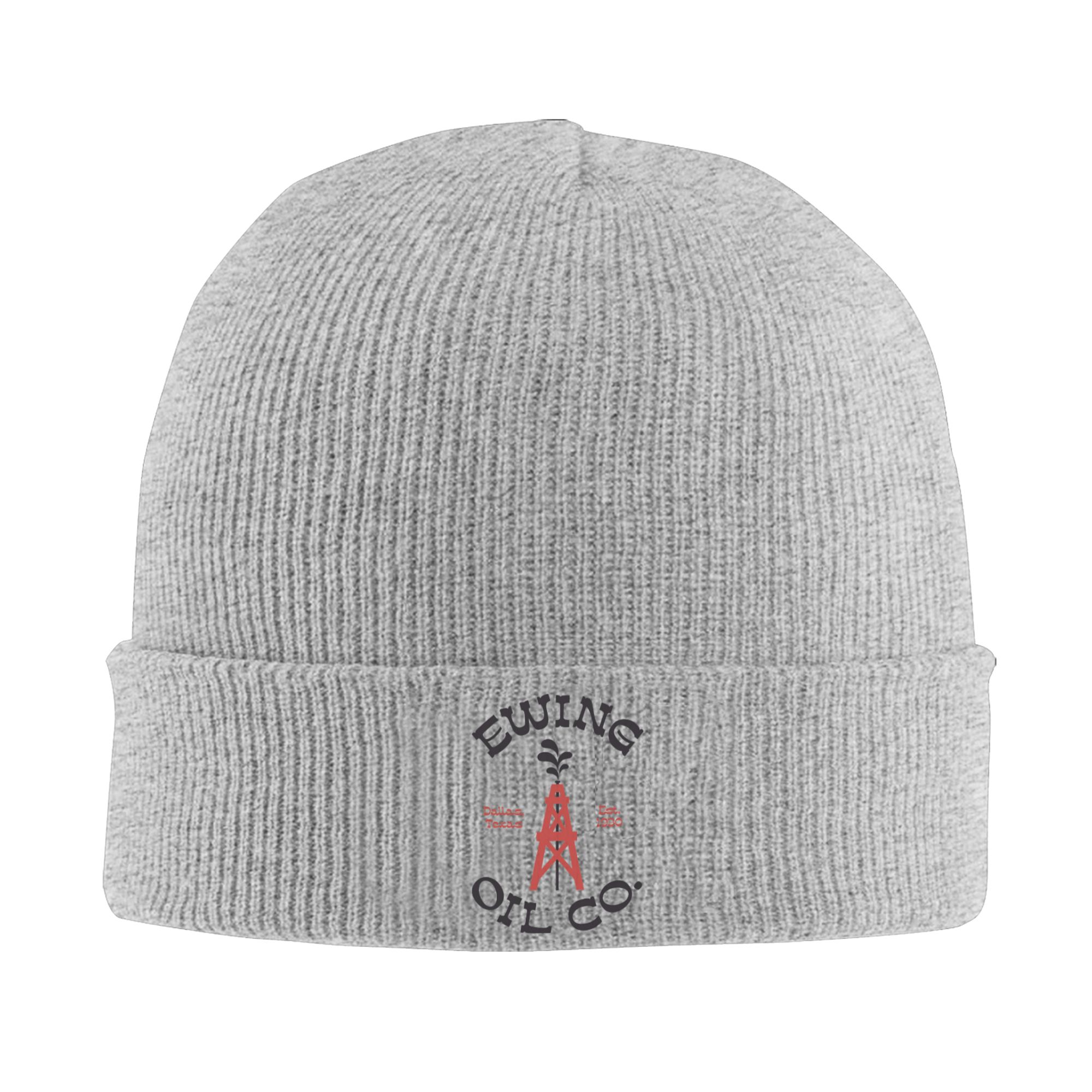Ewing Oil Co. Dallas 70s TV Sh - Beanie Cuffed Knit 评论和价格