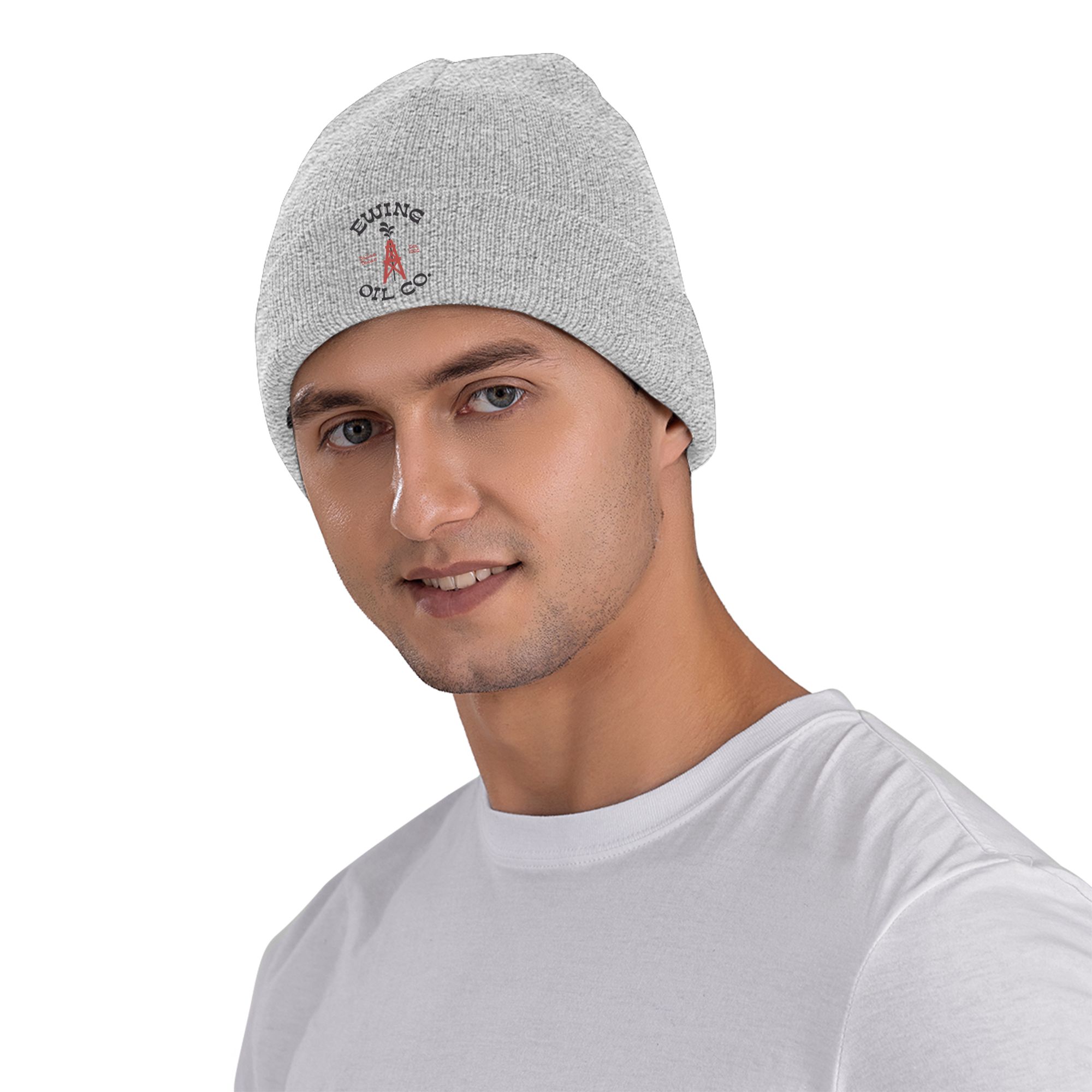 Ewing Oil Co. Dallas 70s TV Sh - Beanie Cuffed Knit 评论和价格