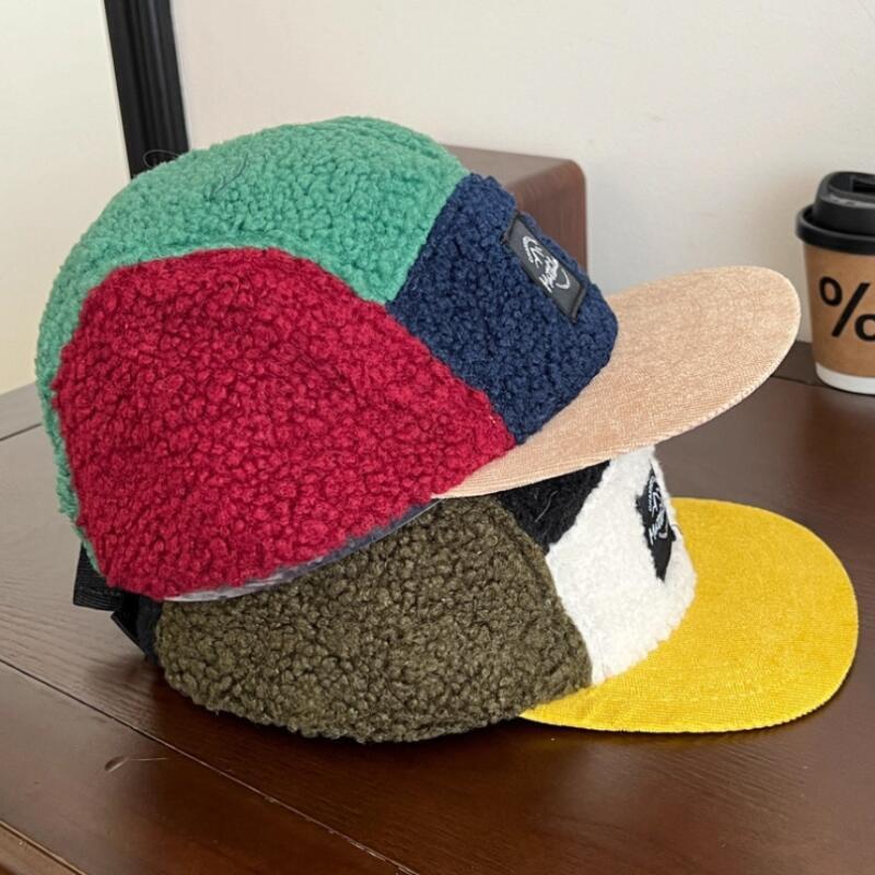 5 Panel Retro Fleece Cap for M - Corduroy Cap 5 Panel 评论和价格