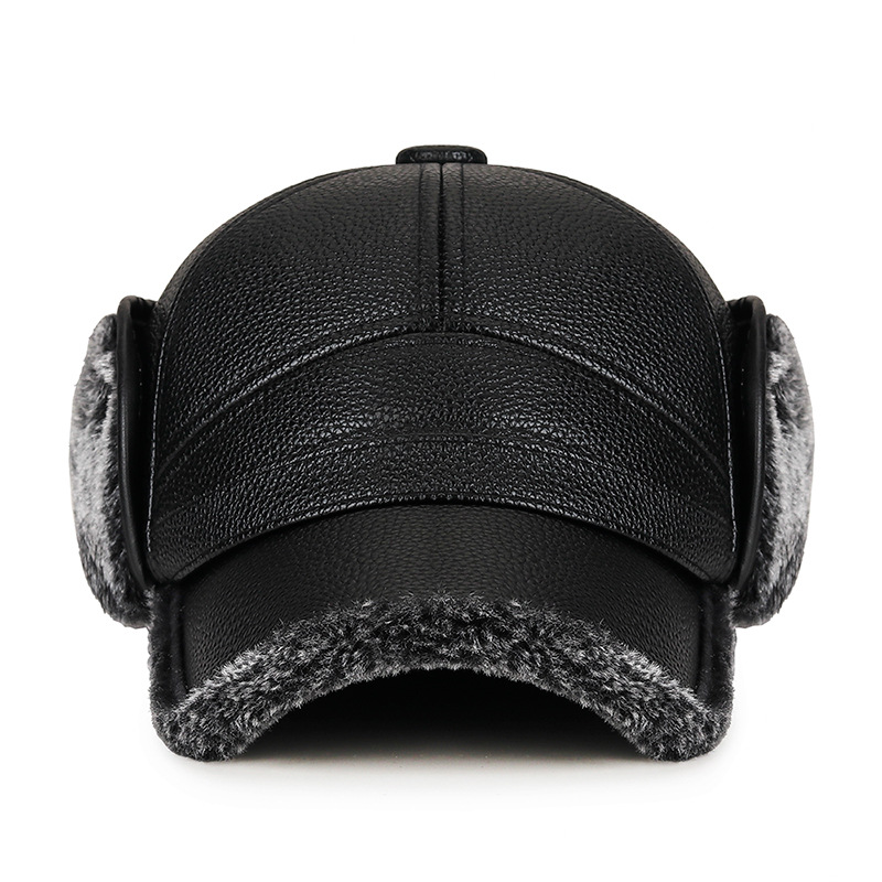 Middle-Aged And Elderly Fur Ha - Baseball Cap Structured 评论和价格