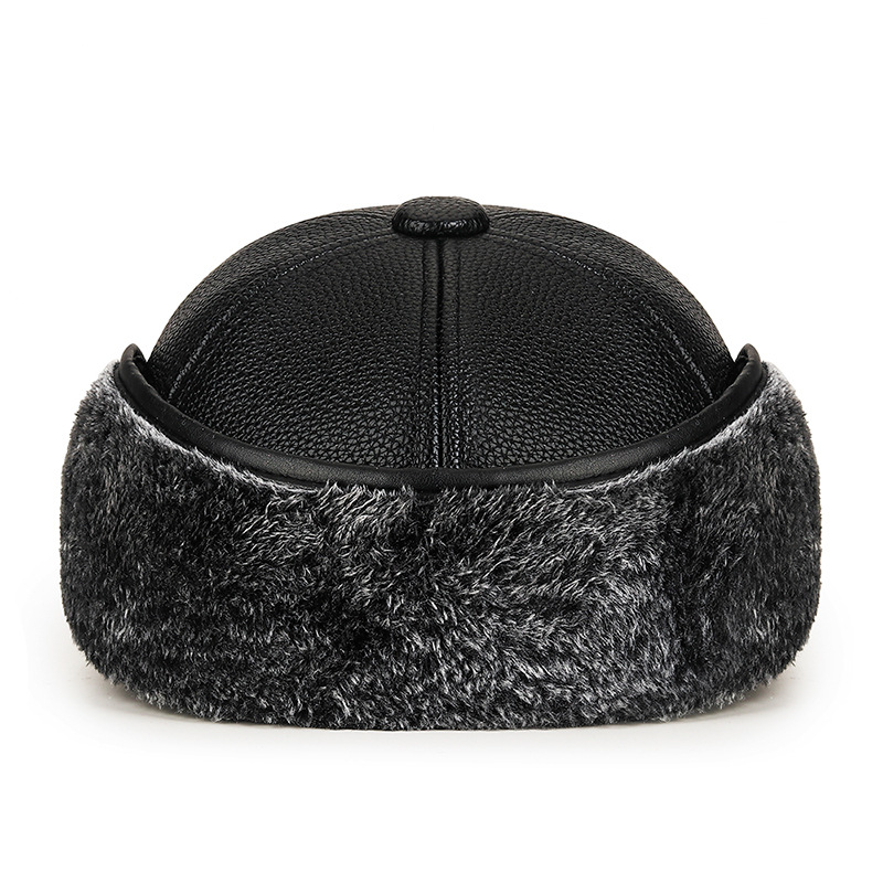 Middle-Aged And Elderly Fur Ha - Baseball Cap Structured 评论和价格