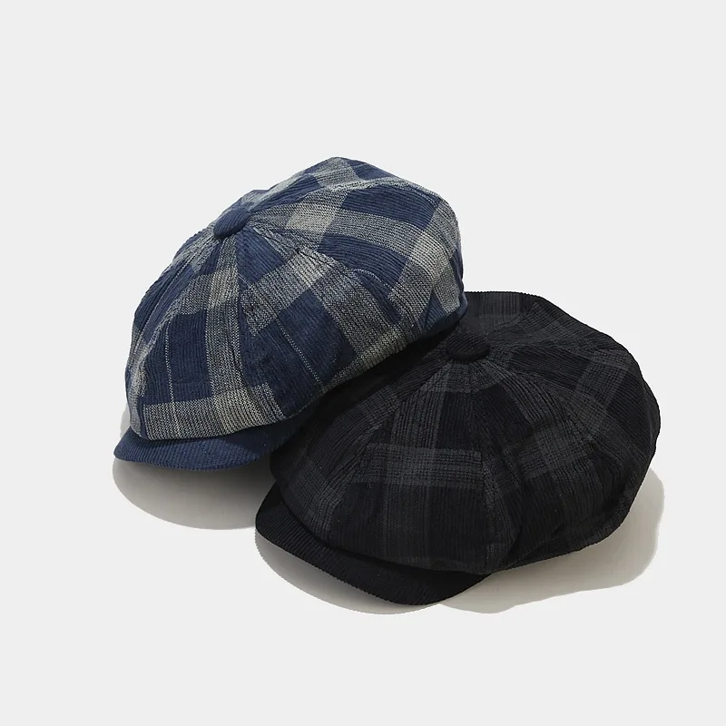 Corduroy Men Women Youth Boy G - Newsboy Cap Ivy 评论和价格