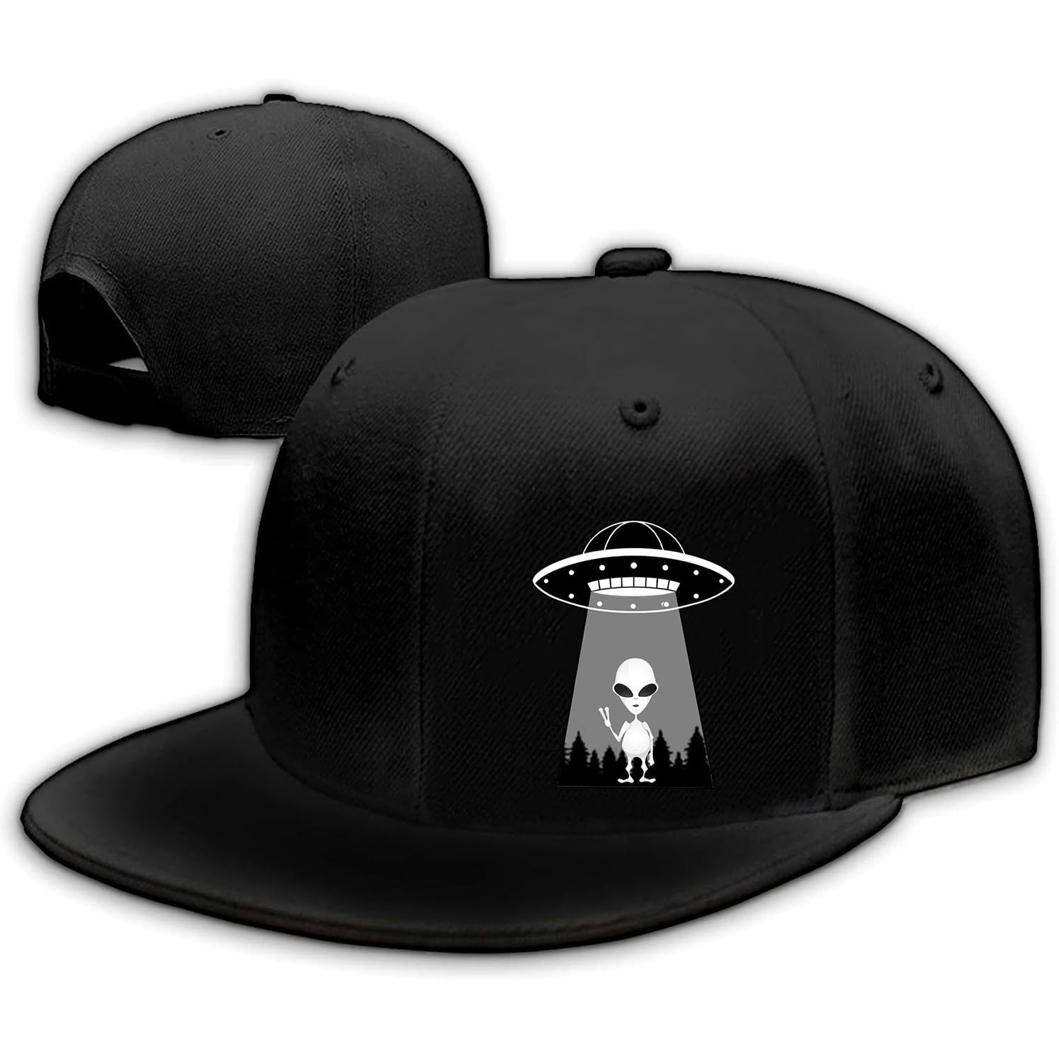 Ufo Aliens Snapback Hats for M - Snapback Hat Flat 评论和价格