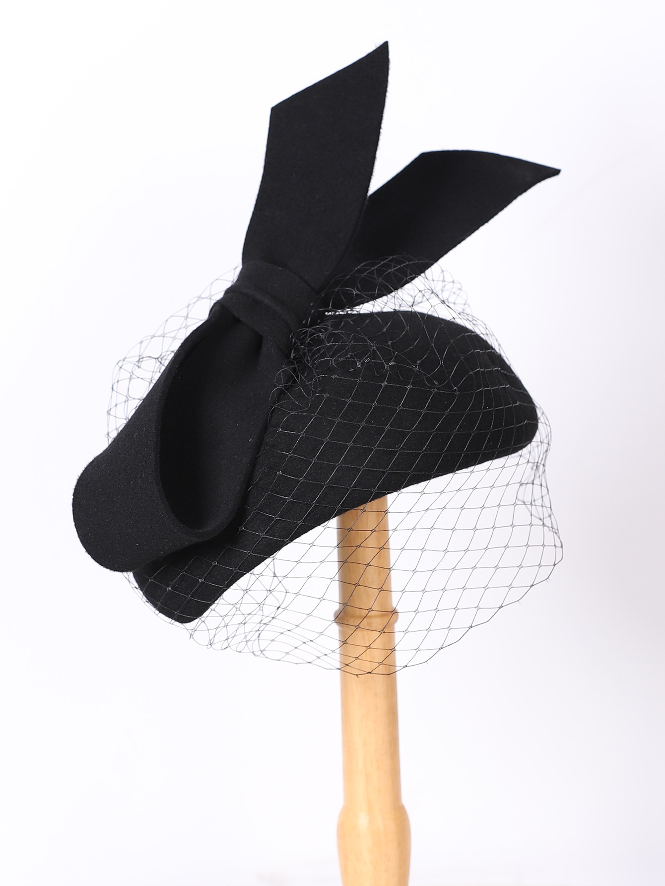 French White Beret Fascinator  - Fedora Hat Wool 评论和价格