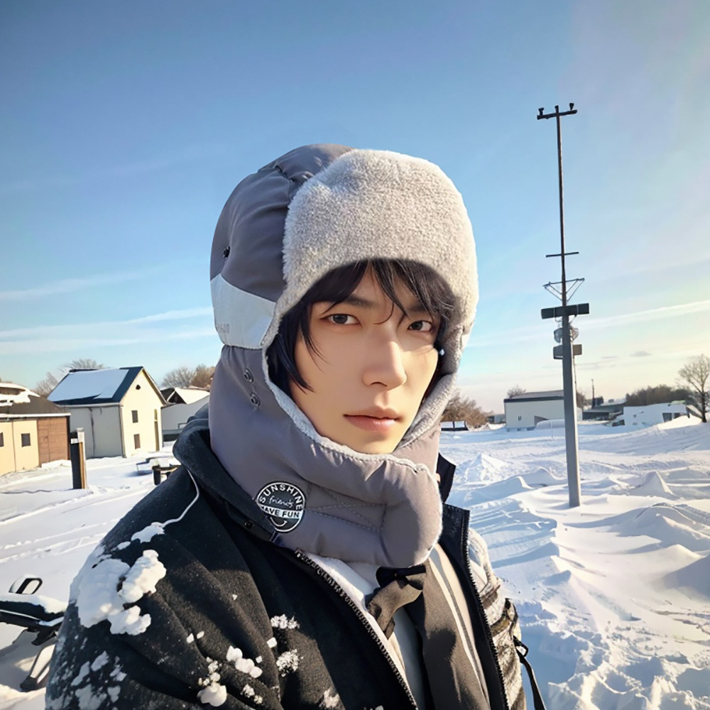 Mens Winter Ski Hat Thickened  - Winter Trapper Hat 评论和价格