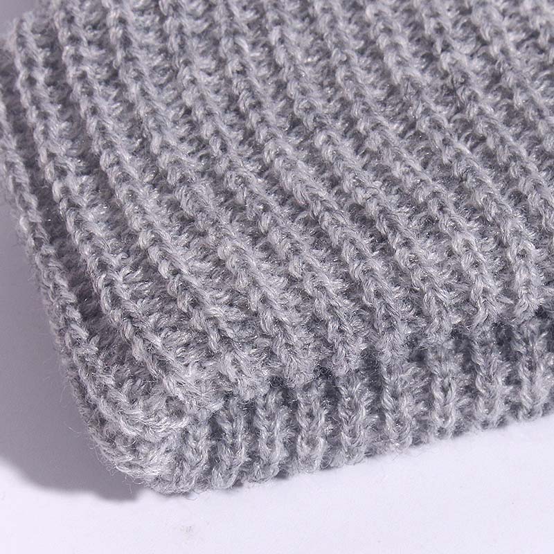 Unisex Winter Child Ribbed Kni - Beanie Cuffed Knit 评论和价格