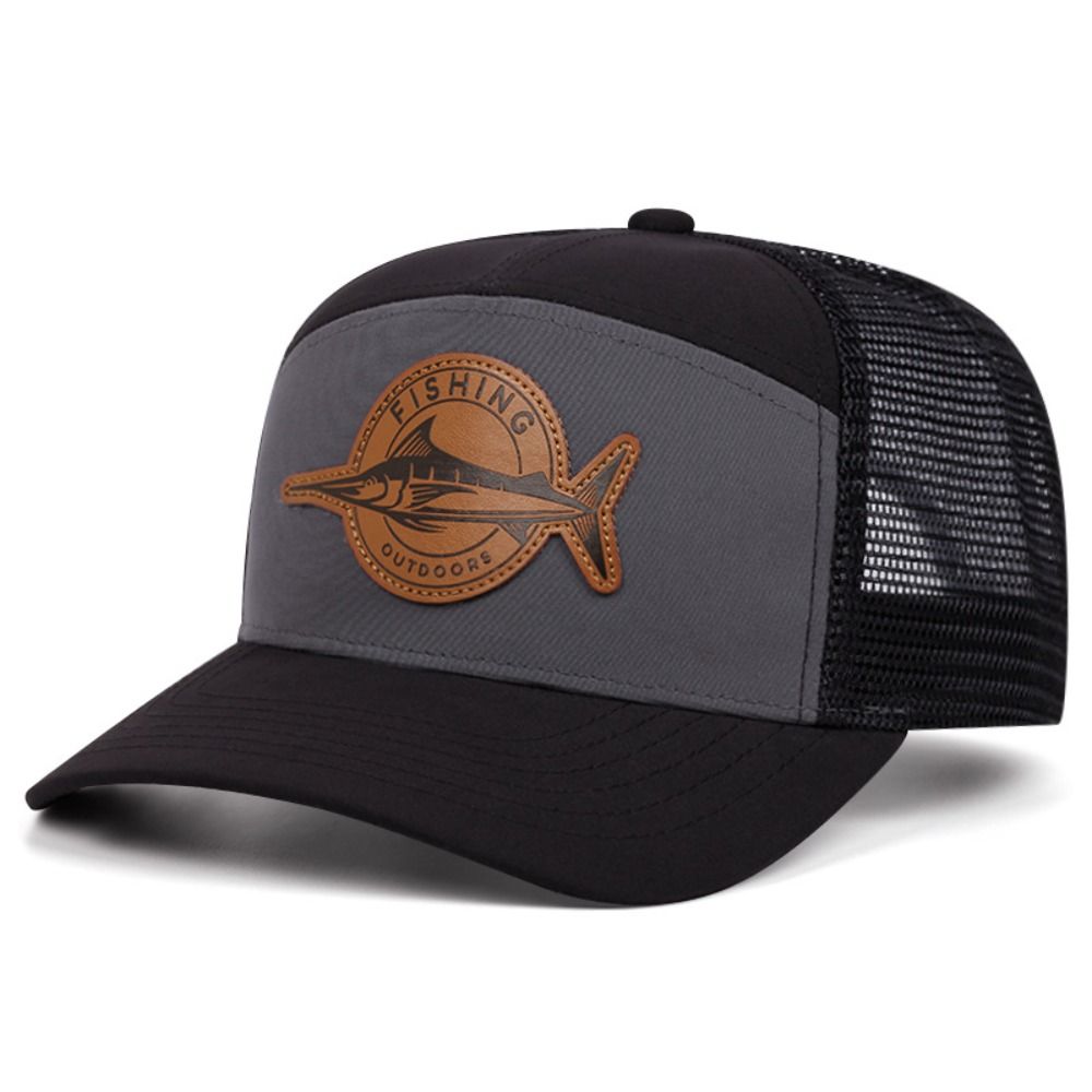 Summer Shark Pattern Fishing C - Trucker Cap Mesh 评论和价格