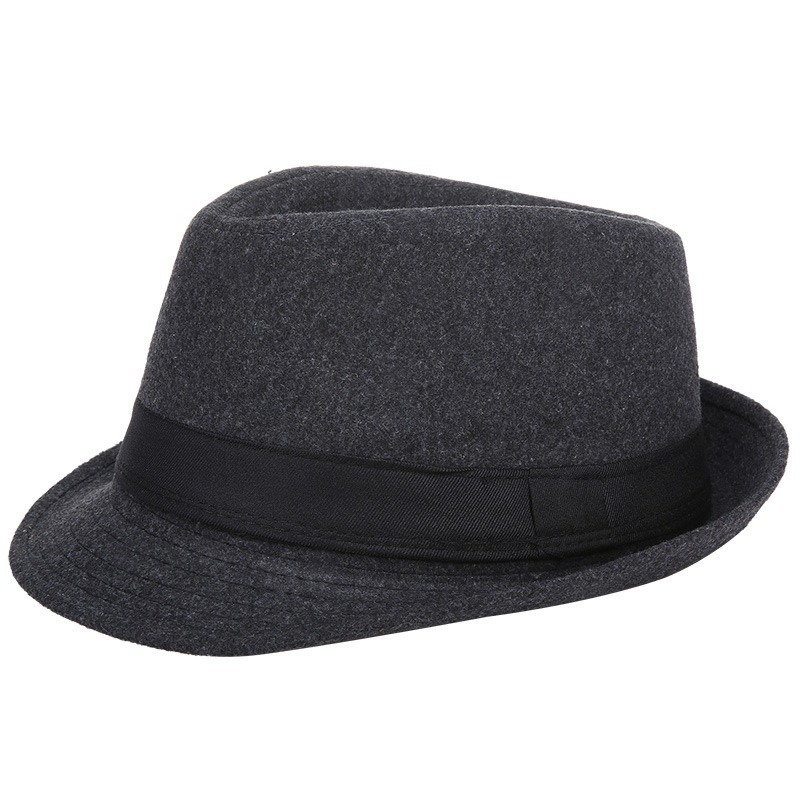 Men Autumn Winter Wool Fedora  - Fedora Hat Wool 评论和价格