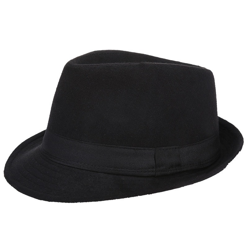 Men Autumn Winter Wool Fedora  - Fedora Hat Wool 评论和价格