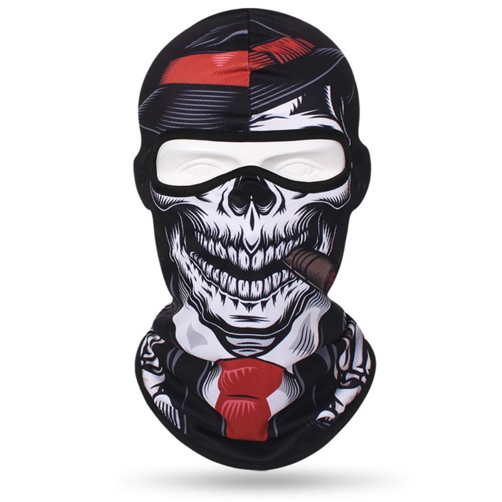 Helmet Liner Skull Print Wind  - Skull Cap Helmet Liner 评论和价格
